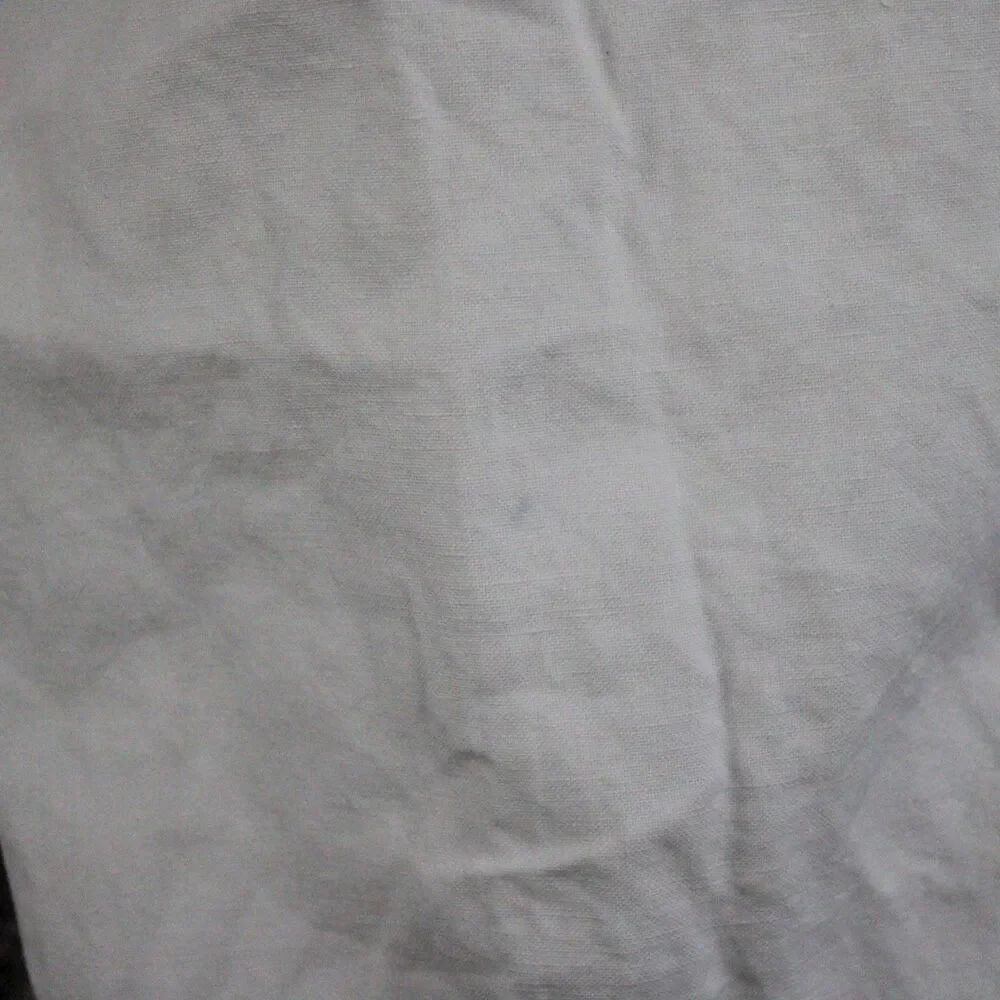Murano Baird McNutt Linen Pants Mens 46 x 29 Alex Fit White Flat Front Trousers